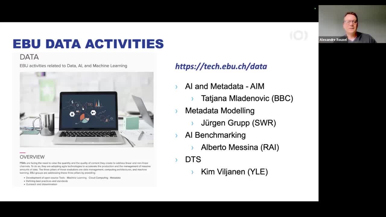 EBU AI HUB and Benchmarking tools