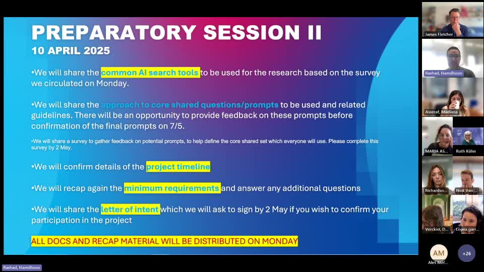 BBC/EBU AI News Assistants Research Project: Prep Session 2