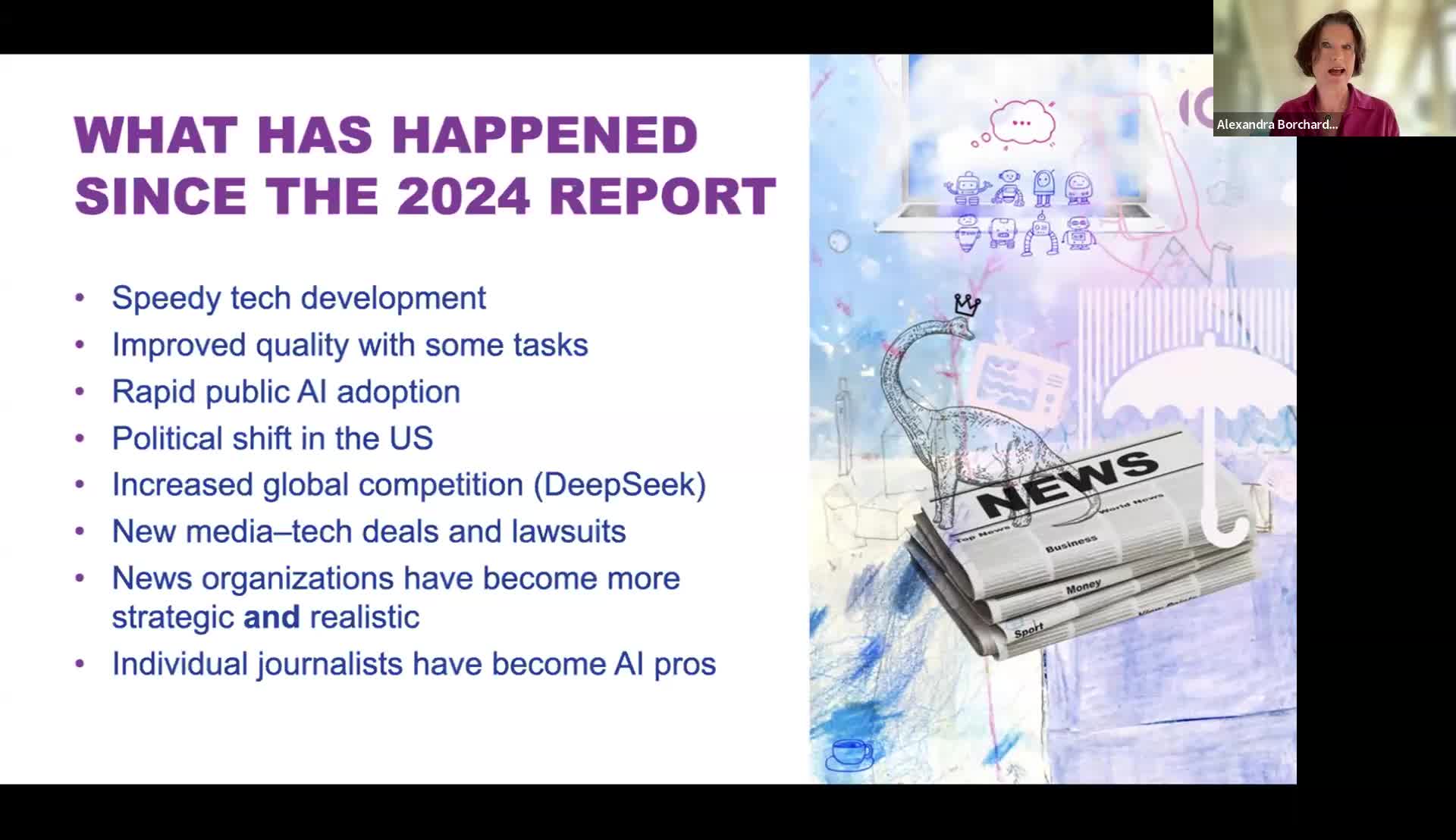 Webinar on Leading Newsrooms in the Age of Generative AI