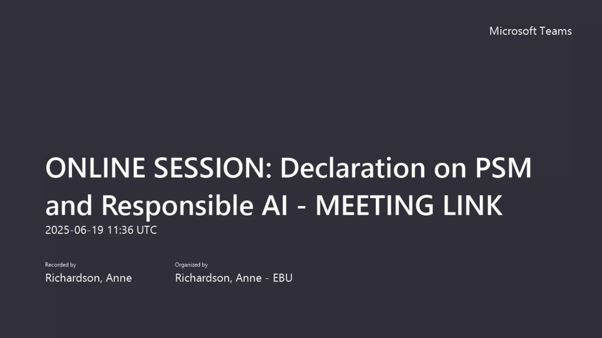 PSM and Responsible AI