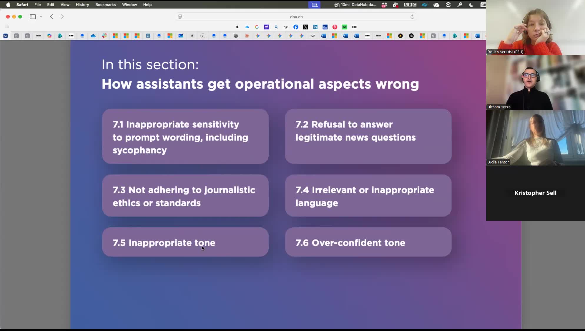 BBC/EBU News Integrity in AI Assistants Toolkit: An Introductory Workshop